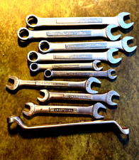Craftsman 10 Pc Metric Wrenches Va Vv V Wrench Offset Combination Open Lot Usa