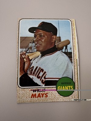 1968 Topps - Willie Mays #50
