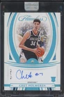 2022 Panini Flawless Diamond Platinum Blue #1 Chet Holmgren 1/1 Auto RC Rookie