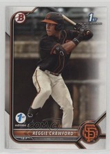 2022 Bowman Draft 1st Edition Reggie Crawford #BD-33 1ht8