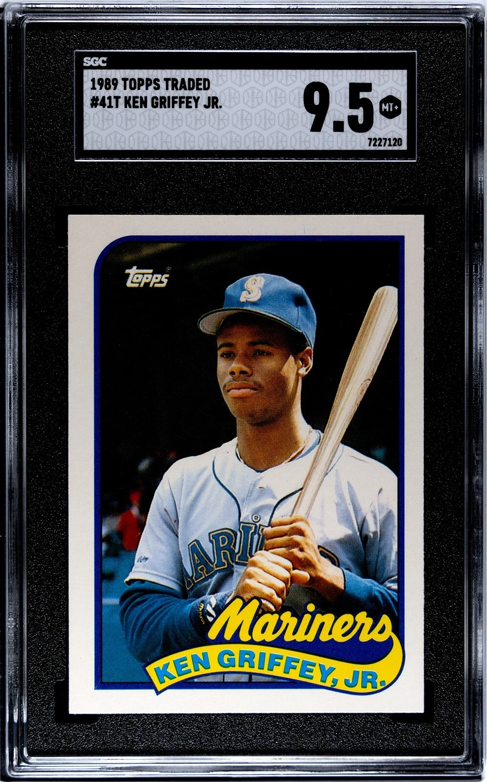 Deal for 1989 Topps Traded 41T Ken Griffey Jr. RC ROOKIE SGC 9.5 HOF CENTERED
