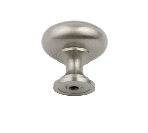 25 PCS Mushroom Knobs Brushed Nickel Kitchen Cabinet Drawer Knob Handle - Imagen 4 de 9