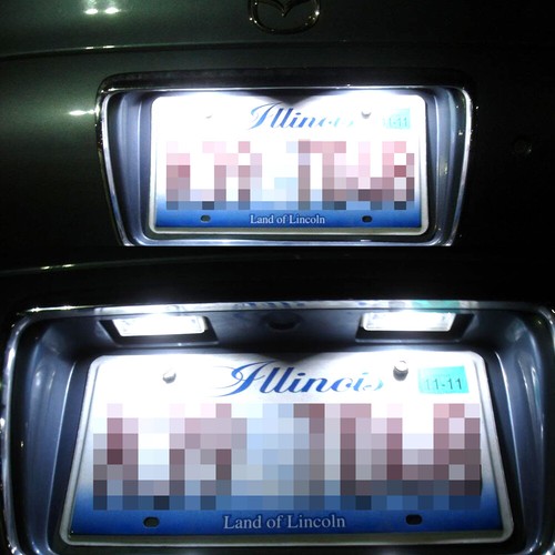 2PCS Bright HID White 168 2825 LED Car Truck License Plate Lights Bulbs 194 W5W - Picture 10 of 12