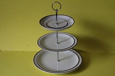 zauberhafte dreistöckige Etagere Teller Thomas Porzellan Scandic Shadow  111620