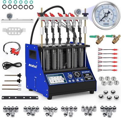 MRCARTOOL V311 GDI EFI FSI Ultrasonic Fuel Injector Cleaner Tester Machine 110V
