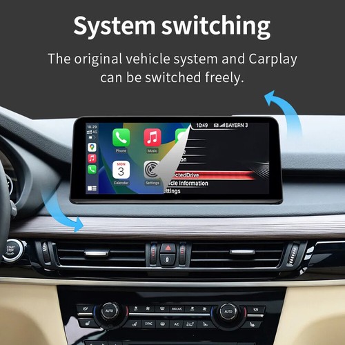 Wireless CarPlay Car Multimedia Retrofit Kit For BMW X5 F15 F85 X6 F16 F86 NBT - Picture 5 of 11