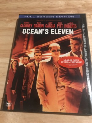 Oceans Eleven (DVD, 2002, Full Frame Edition) Factory Sealed