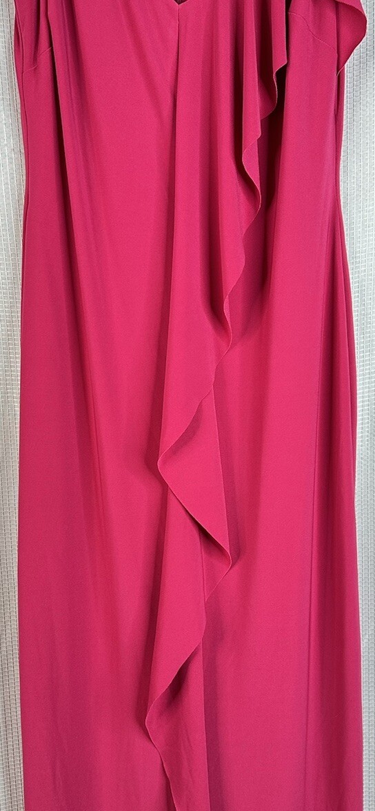 NWT Lauren Ralph Lauren LRL Womens Sleeveless Pink Dress Gown Size 6 thumbnail 5