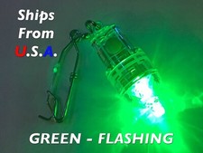 Deep Drop LED fishing light, GREEN FLASH, Grouper, Swordfish, FREE ship from USA