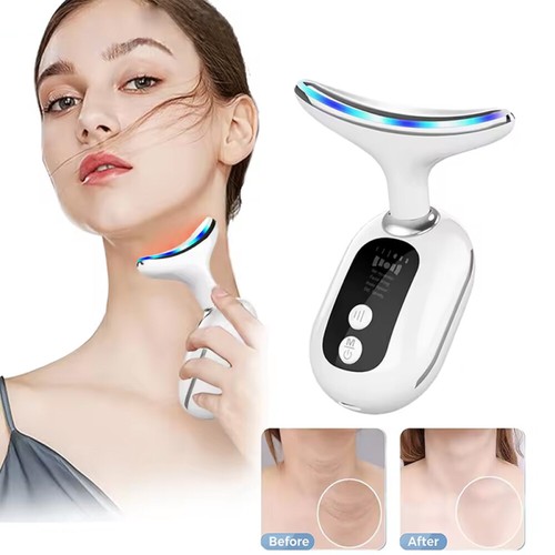 Skin Tightening Face Neck Lifting Beauty Anti Wrinkle Device LED Photon Therapy - Picture 4 of 18
