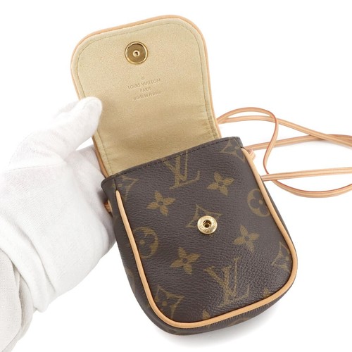 LOUIS VUITTON Monogram Pochette Cancun Schultertasche Tasche Braun M60018 90274273 - Bild 7 von 10