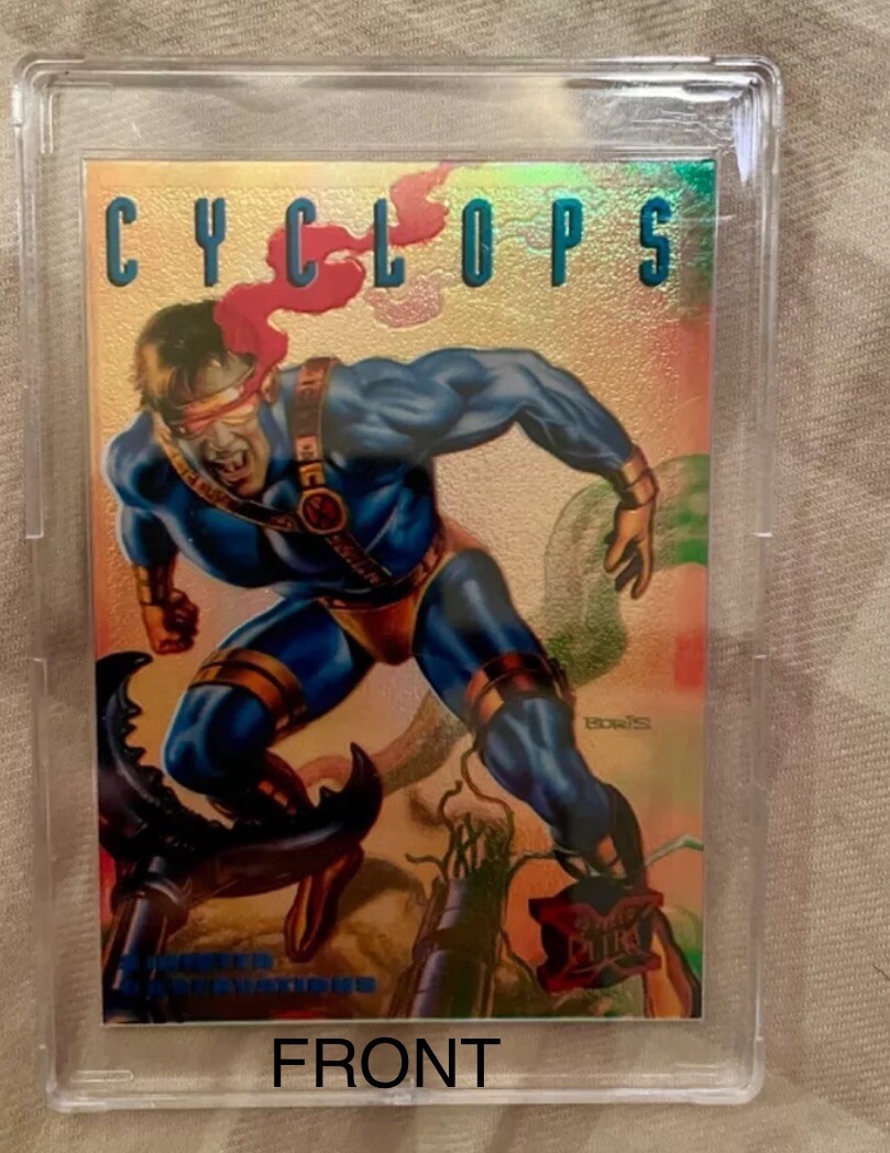 fleer ultra X-MEN 10枚セット レア 1995 FLEER ULTRA X-MEN CHROMIUM Alternate X Embossed INSERT