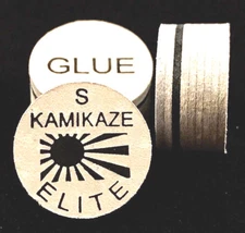 NEW....Kamikaze ELITE Layered Cue Tips  14 MM  (SOFT) (3 Tips)  Fast Shipping.
