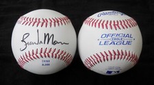 BRANDON MORROW AUTOGRAPHED BASEBALL (CHICAGO CUBS) - W/ COA!