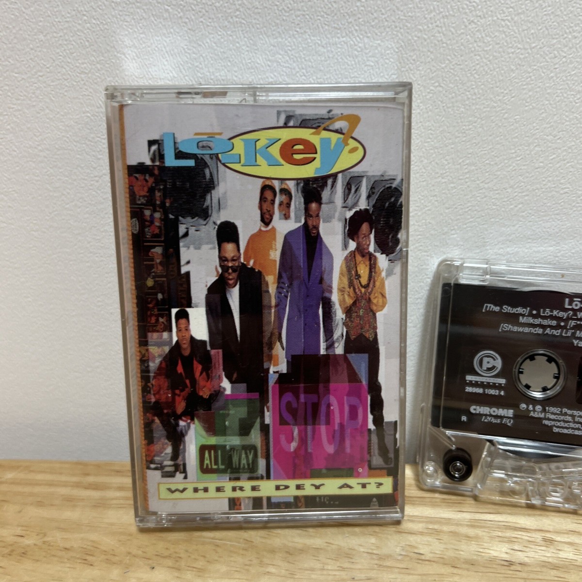 Where Dey At? by Lo-Key (CD, 1992, Perspective) Cassette RARE HTF