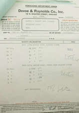 1929 Lamson Goodnow Devoe Raynolds Co Chicago IL Paints Brushes Ephemera P1196E