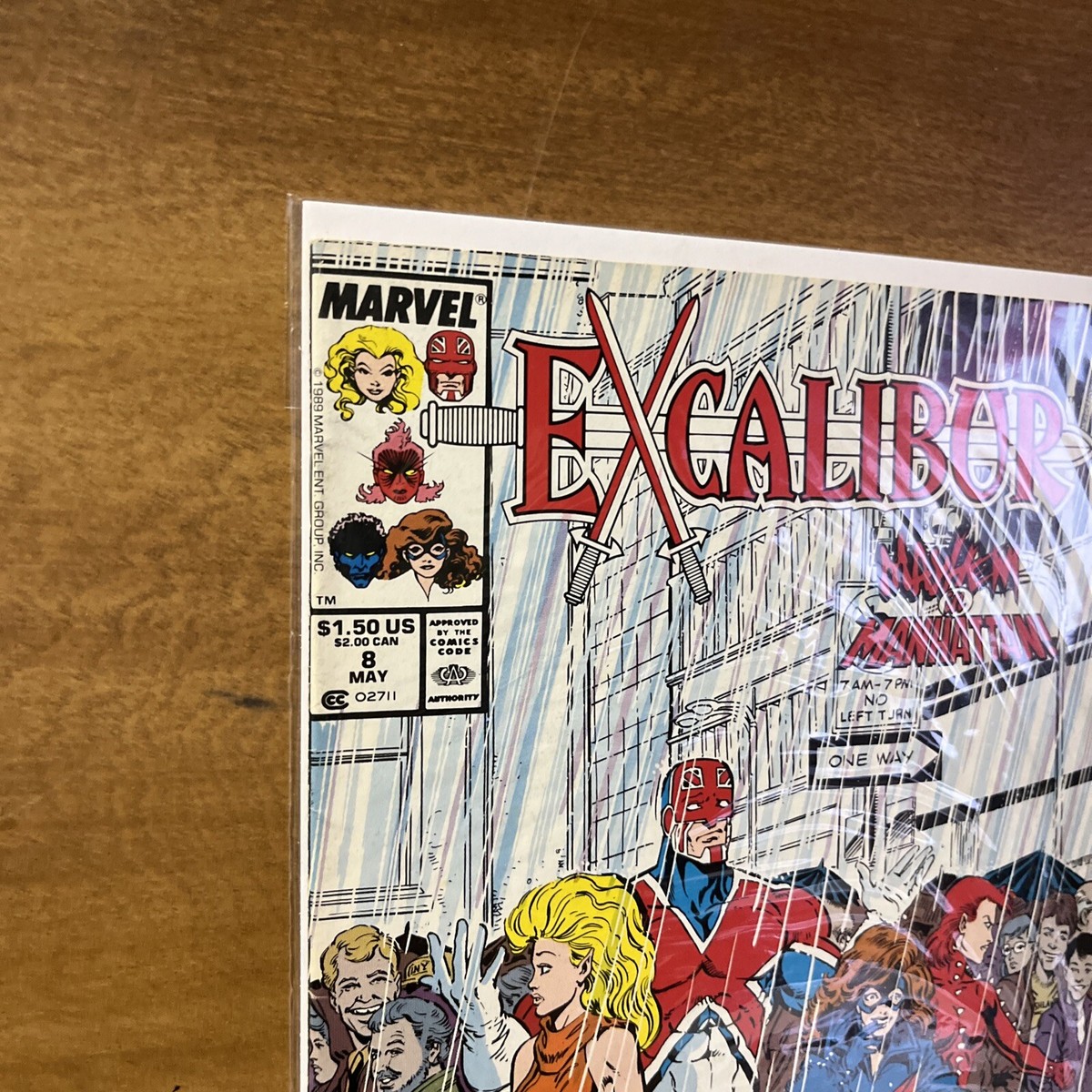 Marvel Comics Excalibur #8 May 1989 | eBay