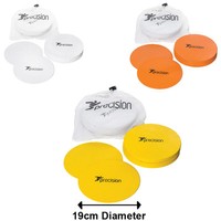 Precision Training 19cm Flat Round Football Markers - Cheap Set Of 20 Discs Precision Training 19cm Flat Round Football Markers - Cheap Set Of 20 Discs