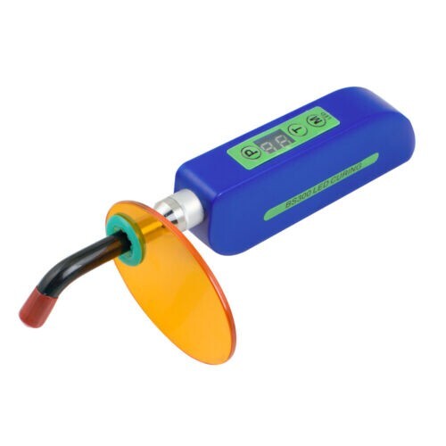 Lámpara de luz de curado inalámbrica dental profesional - 1500mw potencia 5W fuerza/CE/US - Imagen 10 de 14