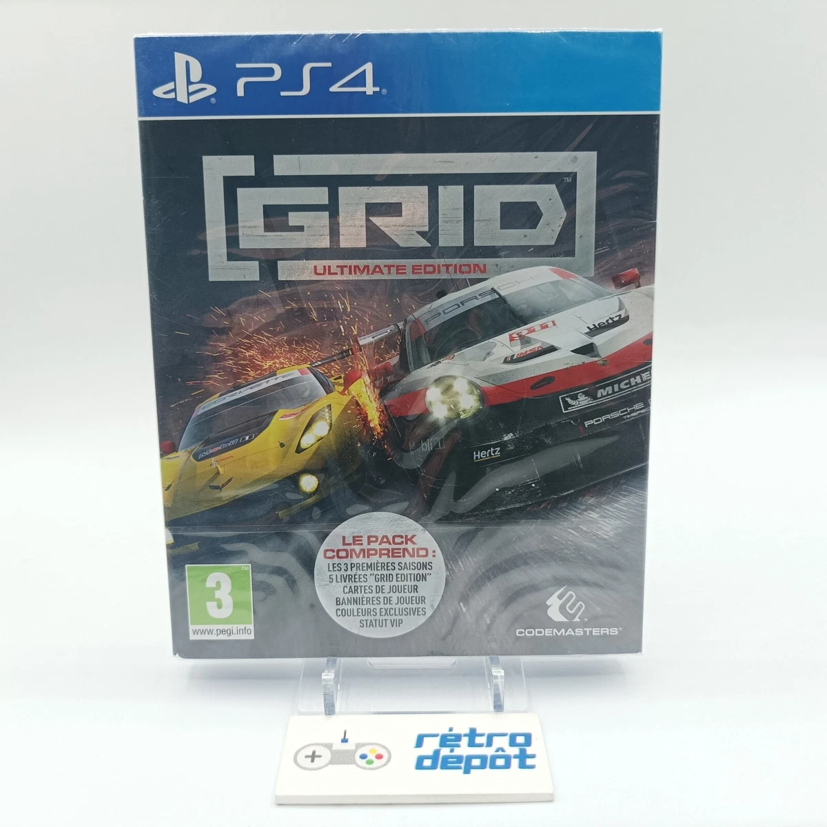 Grid Ultimate Edition PLAYSTATION 4 PS4 Pal Fr New Blister