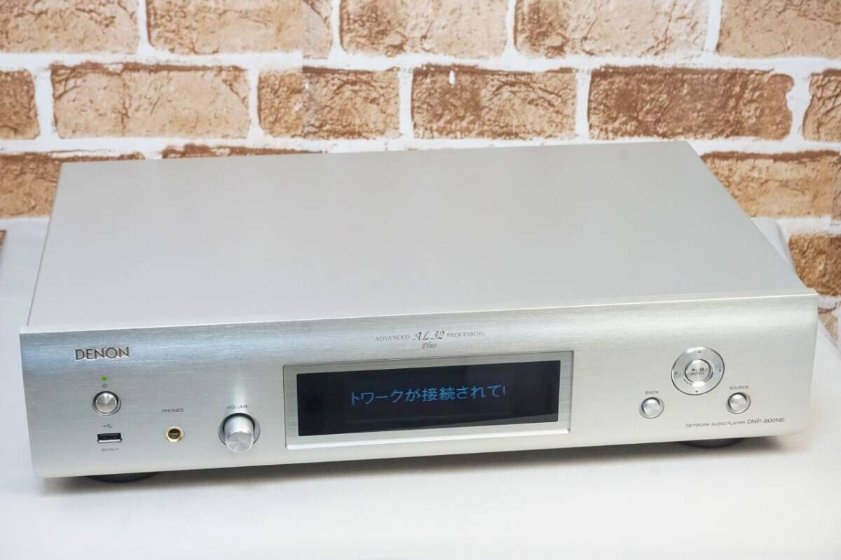 DENON DNP-800NE 中古美品 Denon DNP800NE Network Audio Player Wifi and Bluetooth 100v