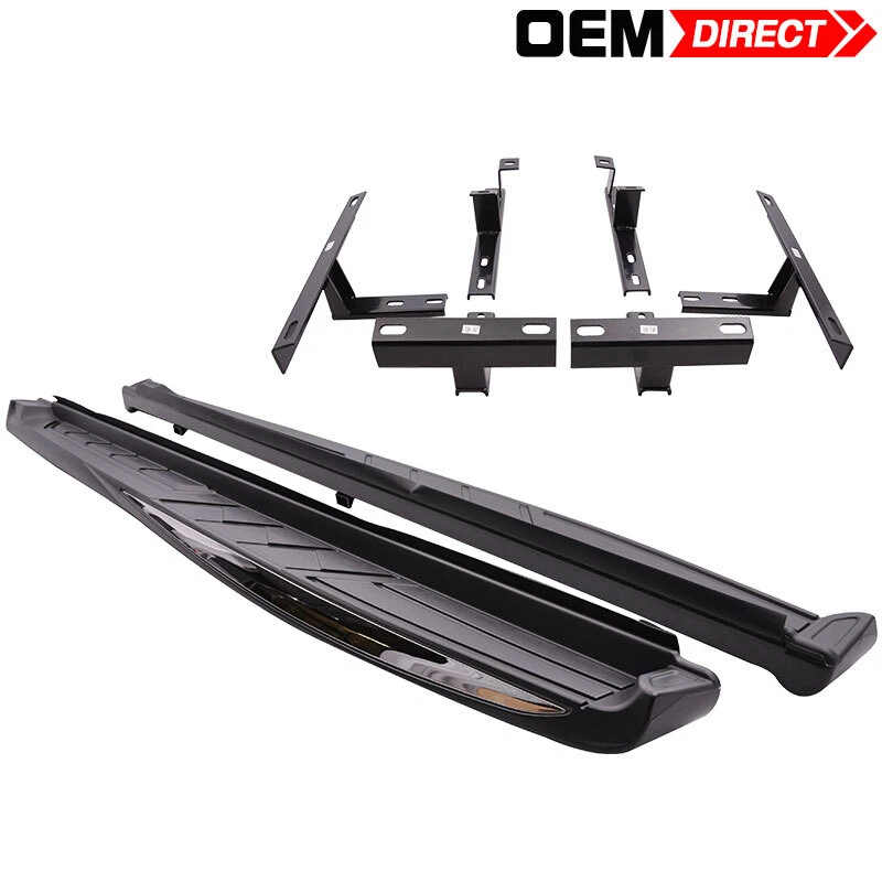 Se adapta a 15-24 Nissan Murano Z52 Estilo OE Barra de estribo lateral Par - ABS Foto 3 de 4