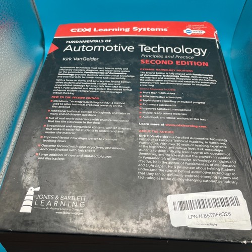 CDX Automotive Technology Principles & Practice Second Edition Hard Cover - Picture 2 of 8