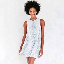 Urban Outfitters Silence + Noise Snake Print Dress Size Small
