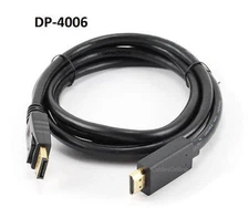 6ft DisplayPort Male to HDMI Male 28AWG Adapter Cable, CablesOnline DP-4006