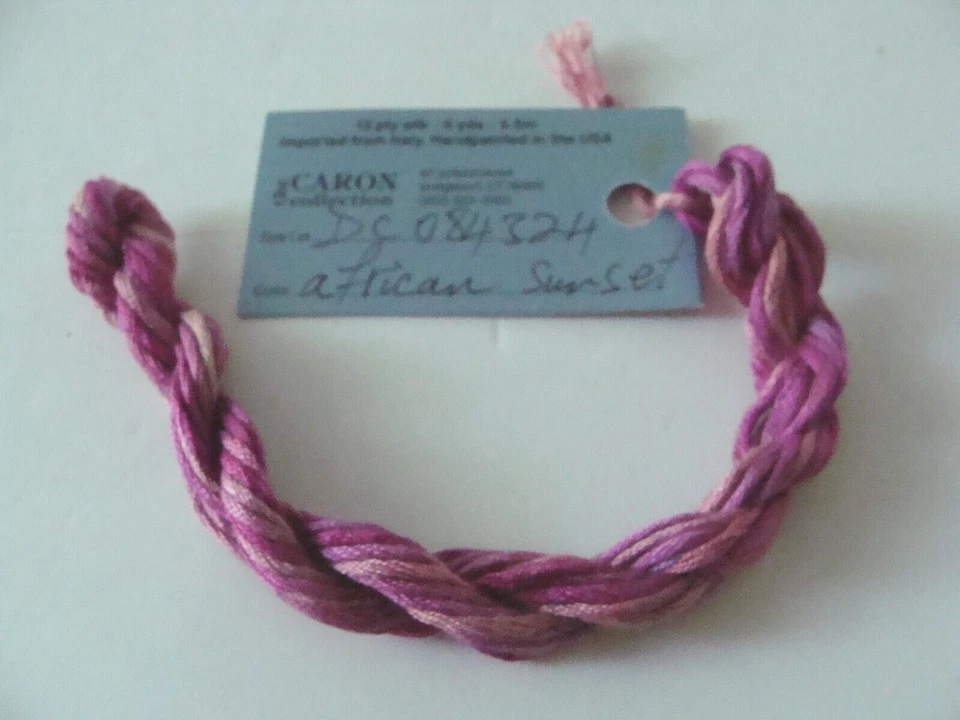 NEW Caron Waterlilies 12ply Hand Dyed Cotton Embroidery Floss 6yds -U PICK COLOR - Image 2 of 4