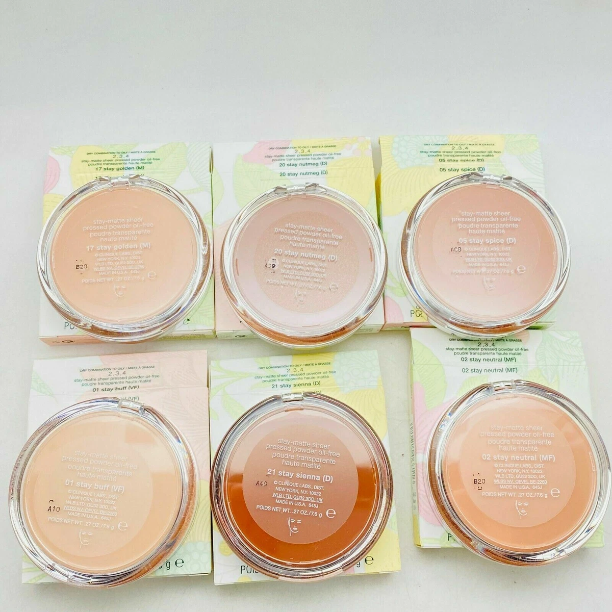 Sheer pressed sale powder