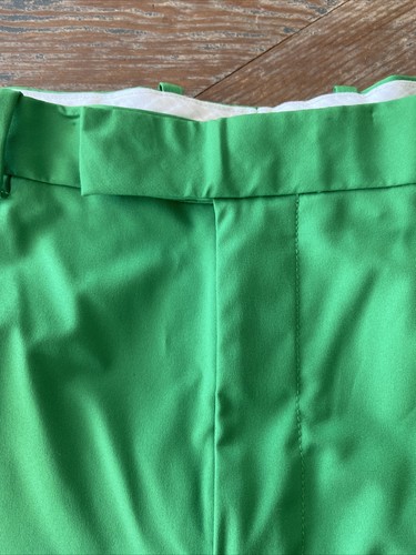 RLX Ralph Lauren Men’s Golf Shorts 36 Bright Green 10” inseam - Picture 3 of 8