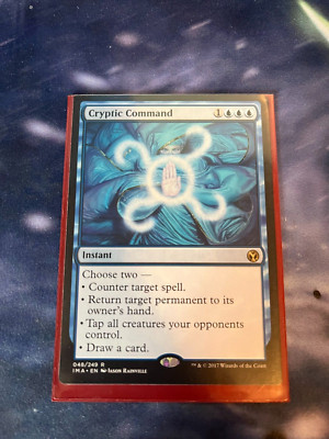 Cryptic Command MTG Iconic Masters | eBay