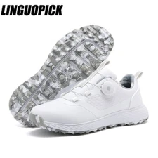 Breathable Golf Shoes Men's Waterproof Golf Sneakers Women Walking Shoes