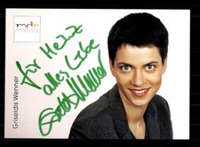 Griseldis Wenner MDR Autogrammkarte Original Signiert ## BC 193839