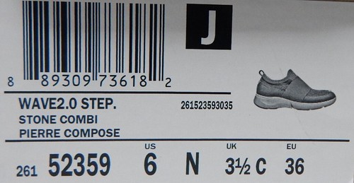 Clarks Wave 2.0 Step Size US 6 N NARROW EU 36 Women's Waterproof Walking Shoes - Picture 9 of 9
