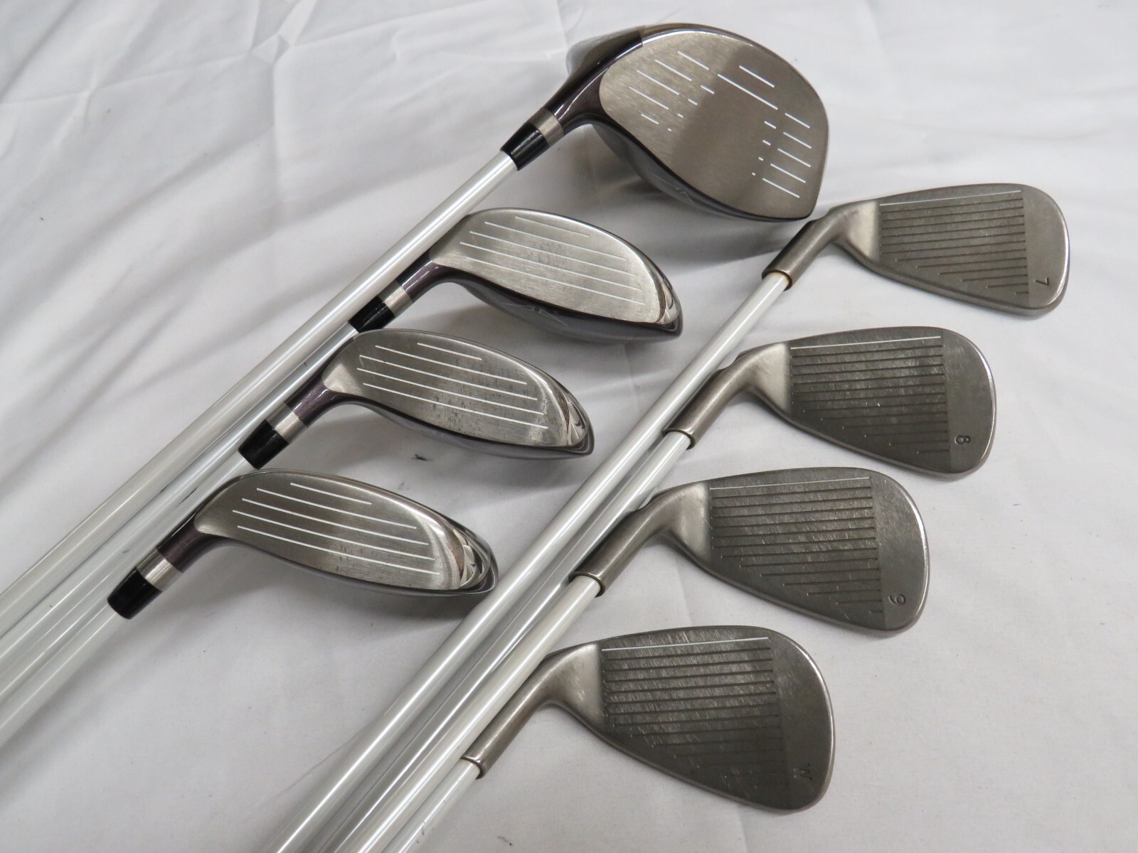 Used RH Women's Ping Faith Iron Set 7W + 1,5,7,9 Ladies Flex