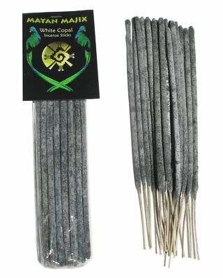 White Copal Incense Sticks - from Mexico - Highest Quality Resin - 20 Sticks 