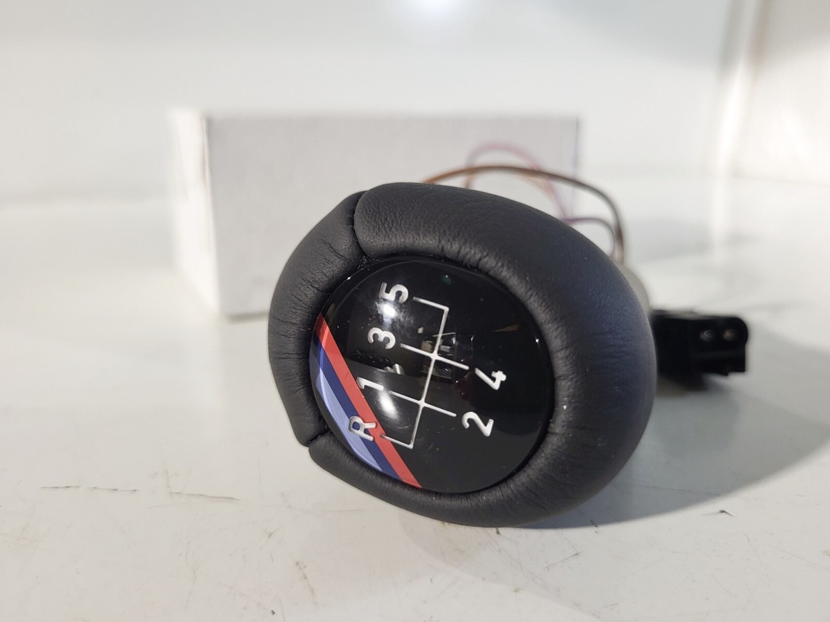 BMW E30 E36 E34 E32 Illuminated leather shifting knob 25112231551