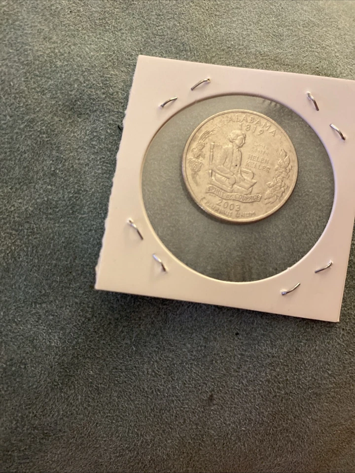 2003 Alabama State D Quarter / Error Strikethrough Die - Image 4 of 4