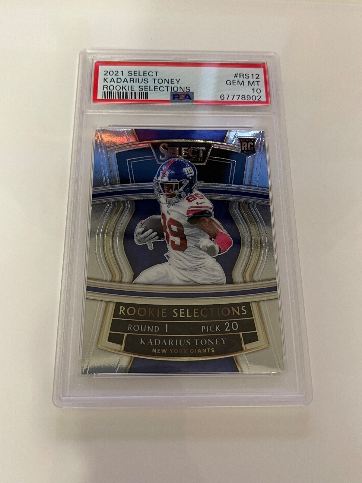 Kadarius Toney Panini Select Rookie Selections #RS12 Green