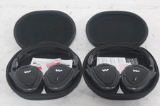 (2) Williams Sound Wir Rx15-2 2-channel Infrared Wireless Headphones #c1628-47