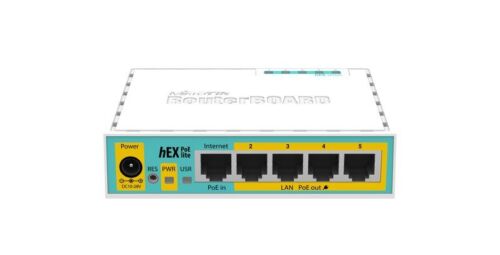 Mikrotik RB750UPr2 RouterBOARD hEX PoE lite 650MHz 64MB 5xLAN 4-PoE USB OSL4 - Picture 3 of 3