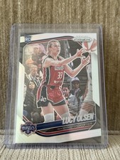 2025 Panini Prizm WNBA Lucy Olsen Rookie RC True Silver Prizm #104 Mystics