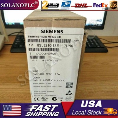 New Siemens 6SL3210-1SE11-7UA0 6SL32101SE117UA0 converter Power Module PM340