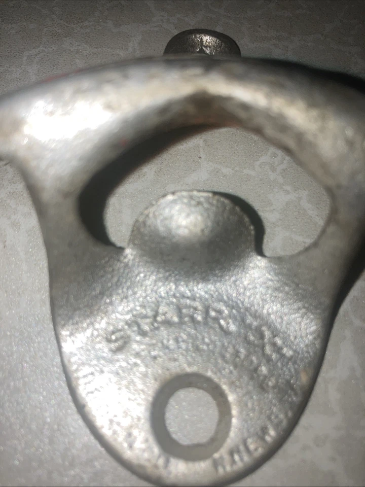 Vintage Coca-Cola STARR X Wall Mount Bottle Cap Opener Brown Co USA Made Coke - Image 2 of 4