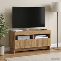 Led-Tv-Schrank Alkmaar 81 X 35 X 43 Cm Artisan-Eiche