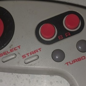 Nintendo NES MAX Controller NES-027 Gray/Red Wired Turbo for Nintendo NES