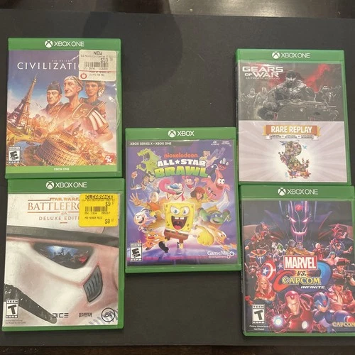 Lot Of Xbox And Xbox One Games As Shown Great Condition