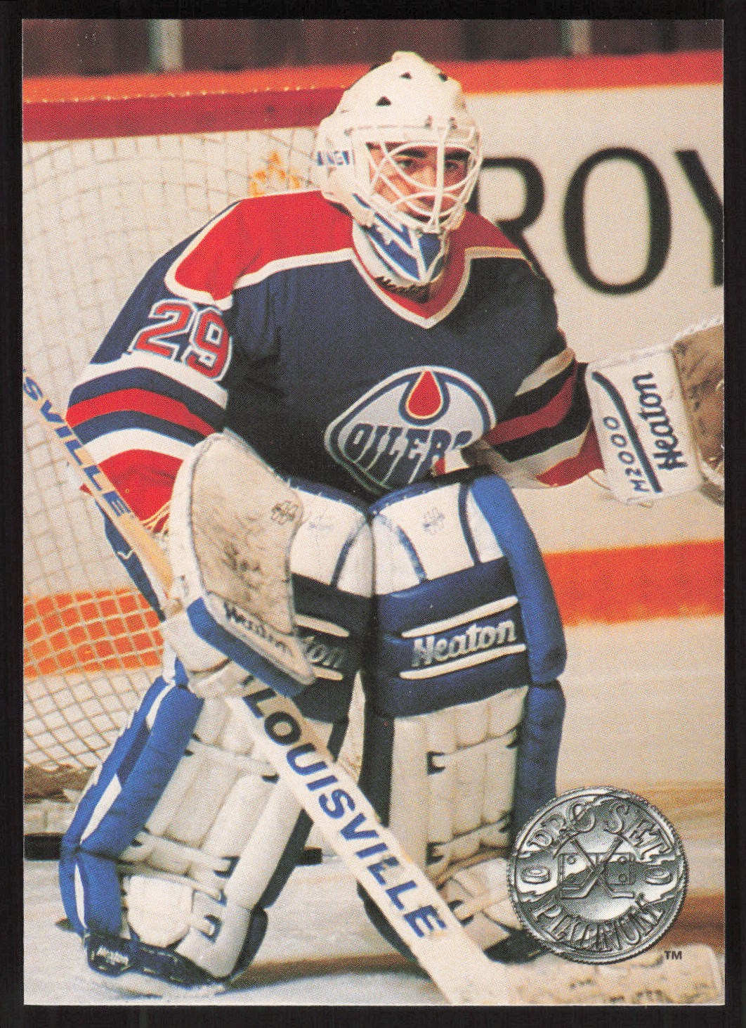 Peter Ing, 1991-92 Pro Set Platinum, #41, Edmonton Oilers,